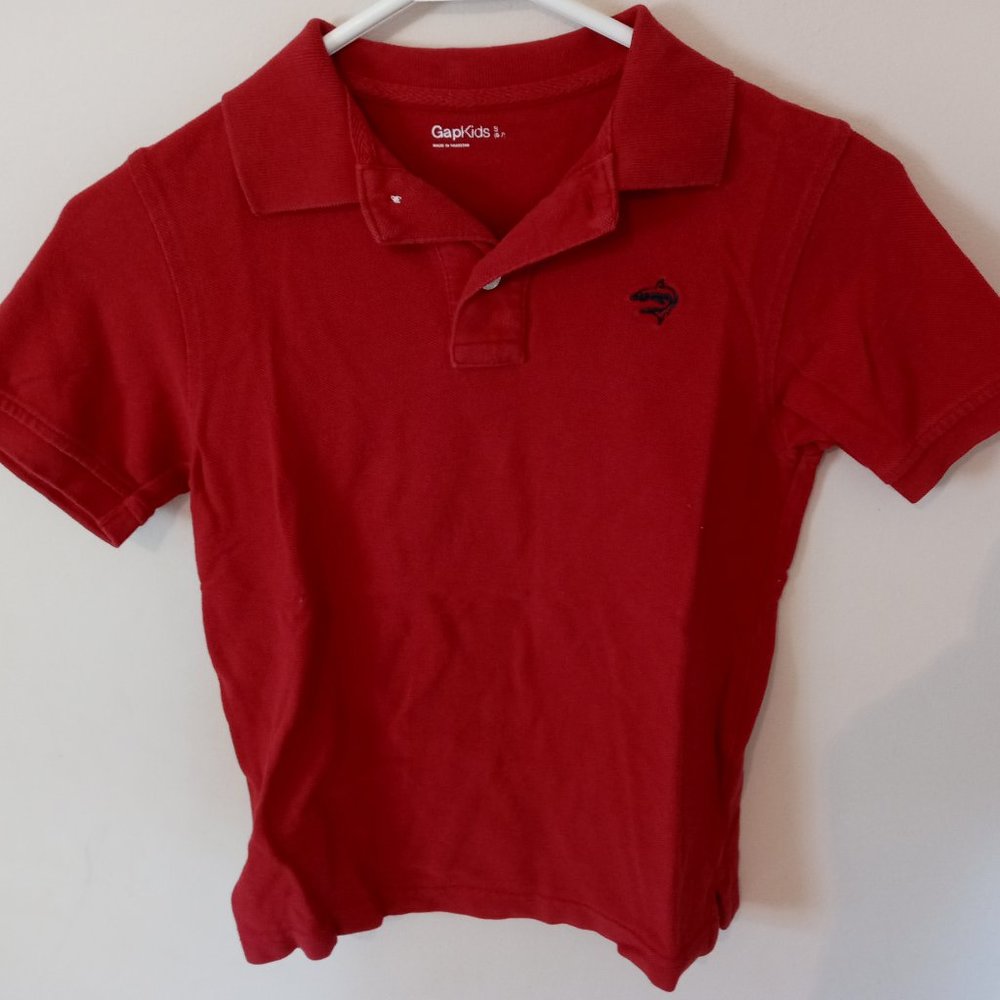 Gap Kids Small Red Polo